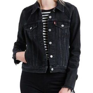 Original Denim Trucker Jacket Black Small
